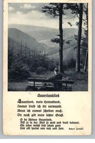 MUSIK - LIEDER - SAUERLANDLIED, Vers 9