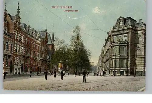 ZUID-HOLLAND - ROTTERDAM, Diergaardelaan, Trenkler, Perfin Antwerpen 1909
