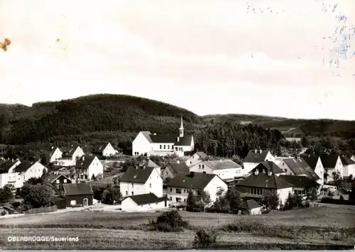 5884 HALVER - OBERBRÜGGE, Blick auf den Ort, kl. Fleck