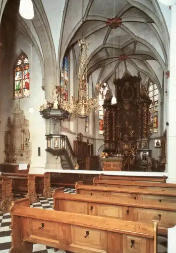 5463 UNKEL, Kath. Pfarrkirche St. Pantaleon, Innenansicht