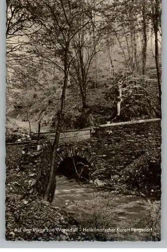 5455 RENGSDORF, Auf dem Weg zum Wasserfall, 1962