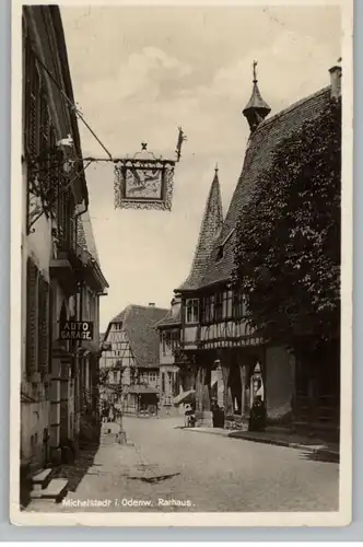 6120 MICHELSTADT, Rathaus, 1936