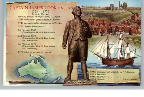 SEGELSCHIFFE / Sailing Ships, Captain James Cook
