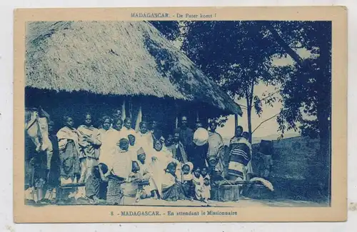 MADAGASCAR - En attendant le Missionaire, 1928
