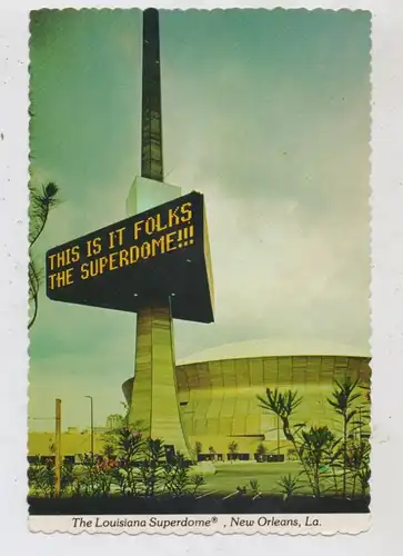 SPORTSTADION - NEW ORLEANS, THe Louisiana Superdome