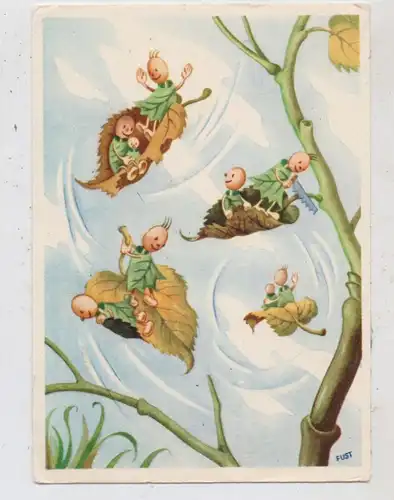 KÜNSTLER - ARTIST - RUDOLF FUST, "Herbstflug"