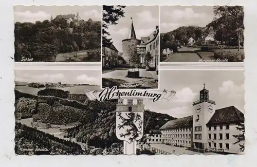 5800 HAGEN - HOHENLIMBURG, Hagener Strasse, Rathaus, Schloß....196...