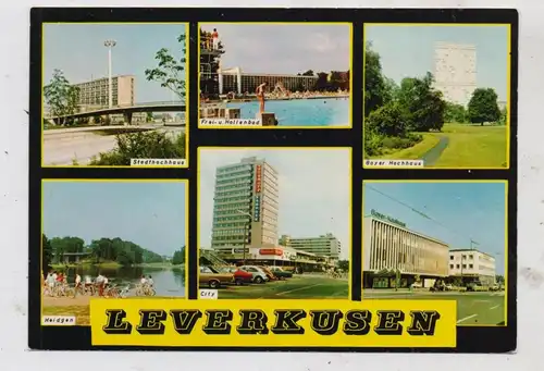 5090 LEVERKUSEN, Mehrbild-AK