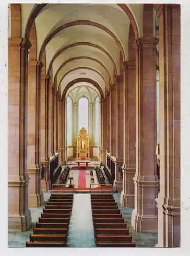 5560 WITTLICH - GROSSLITTGEN, Abteikirche, Innenansicht