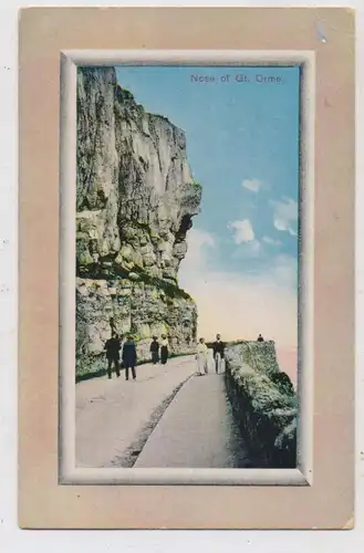 UK - WALES - LLANDUDNO, Nose of Great Orme, 1914