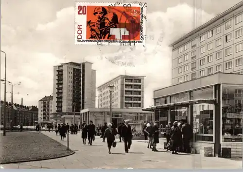 0-9000 KARL-MARX-STADT (Chemnitz), Wilhelm-Pieck-Strasse, 1967