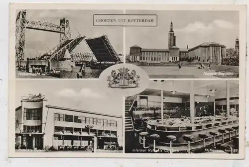 ZUID-HOLLAND - ROTTERDAM, Ruteck's Cafeteria, 1952