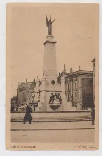 ZUID-HOLLAND - ROTTERDAM, Caland Monument, Politieagent, 1914