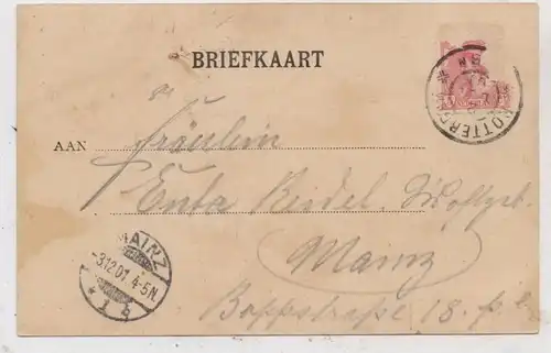 ZUID-HOLLAND - ROTTERDAM, Parkkade, Frachtschiffe, Lichtdruck 1901, Edit.: Ende - Rotterdam