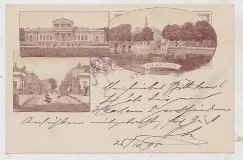 NOORD-HOLLAND - HAARLEM, Lithographie 1895