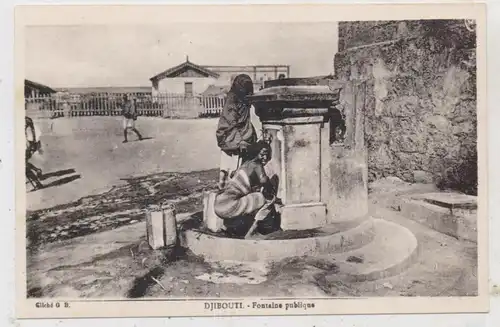 DSCHIBUTI / DJIBOUTI - Fontaine publique / Öffentlicher Brunnen