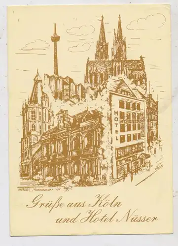 5000 KÖLN, Hotel Nüsser, Heumarkt