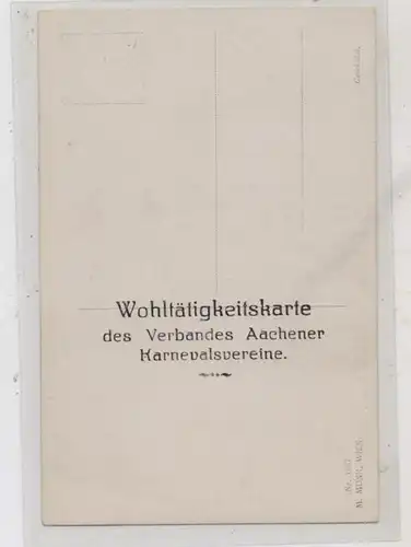 5100 AACHEN, Wolhtätigkeitskarte des Verbandes Aachener Karnevalsvereine