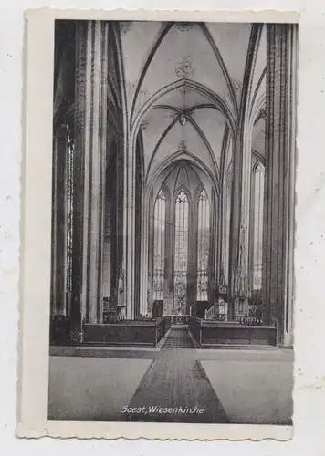 4770 SOEST, Wiesenkirche, Innenansicht