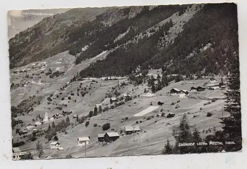 A 6481 SANKT LEONHARD im Pitzta - ZAUNHOF, Blick über den Ort, 1960