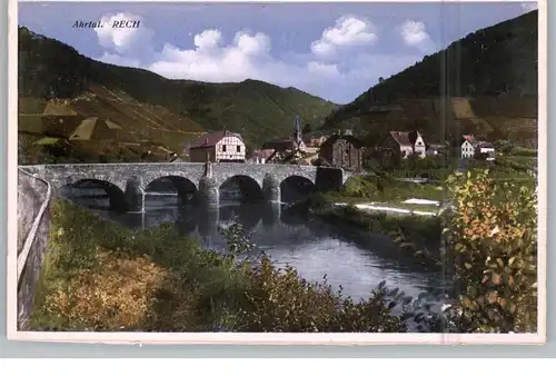 5486 ALTENAHR - RECH, Blick über die Ahrbrücke