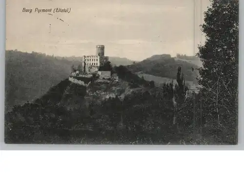 5401 MÜNSTERMAIFELD - ROES, Burg Pyrmont / Eltztal, 1917