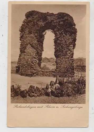 5480 REMAGEN, Rolandsbogen, Verlag Lichtenberg - Honnef