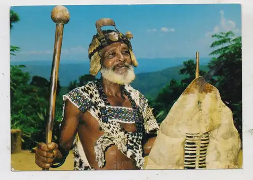 VÖLKERKUNDE / Ethnic - NATAL, Umnumzane - Zulu Headman