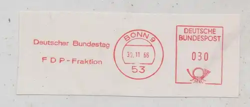 POLITIK - FDP Bundestagsfraktion - Freistempler Bonn, 1965