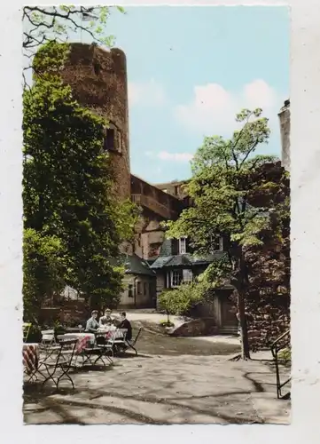 5550 BERNKASTEL - KUES, Burg Landshut, Burghof, Gaststätte