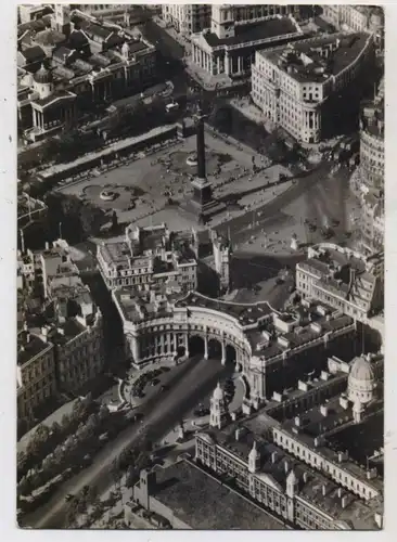 UK - ENGLAND - LONDON - TRAFALGAR SQUARE, air shot 1956