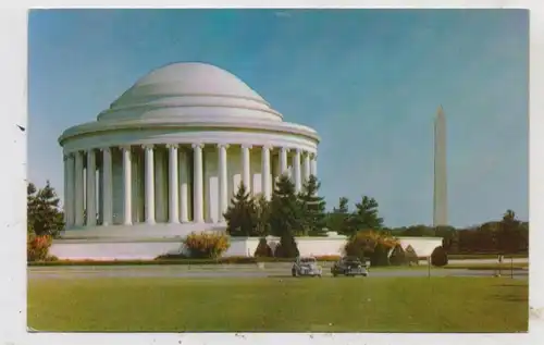 USA - WASHINGTON D.C., Wahington Monument & Jefferson Memorial