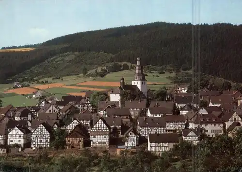 5789 HALLENBERG, Blick auf den Ort