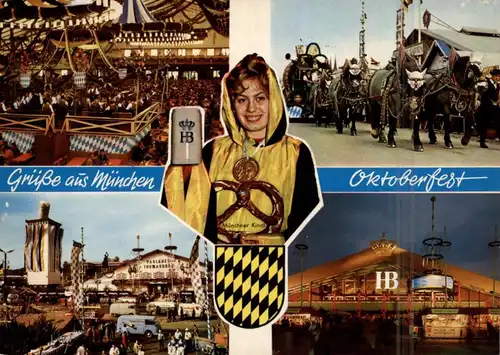 8000 MÜNCHEN, Oktoberfest, Sonderstempel 1989