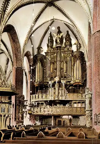 2120 LÜNEBURG, St. Johannis Kirche, Orgel