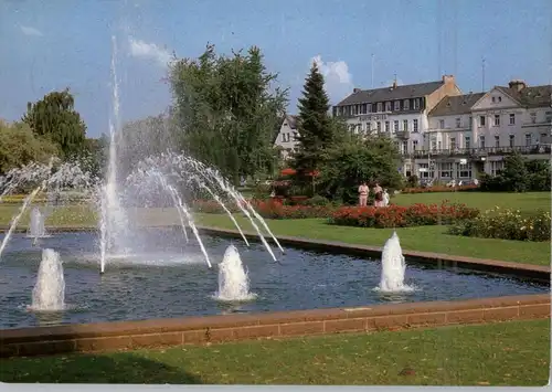 5470 ANDERNACH, Anlagen mit Springbrunnen