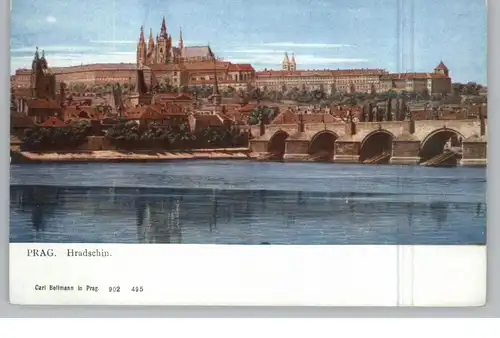 CZ 10000 PRAHA / PRAG, Hradschin, Verlag Bellmann, ca. 1905
