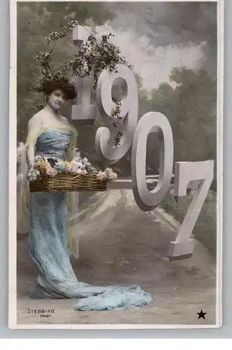 NEUJAHR - JAHRESZAHL - 1907