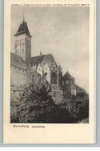 WESTPREUSSEN - MARIENBURG / MALBORK, Schloßkirche