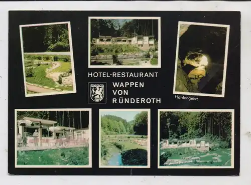 5250 ENGELSKIRCHEN - RÜNDEROTH, Hotel / Restaurant "Wappen von Ründeroth", Minigolf