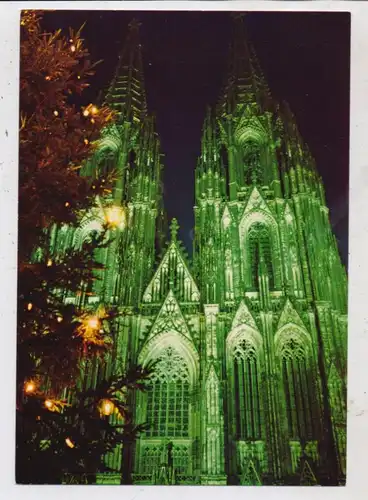 5000 KÖLN, KÖLNER DOM, Weihnachtsabend am Dom