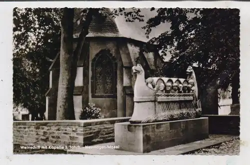 5550 BERNKASTEL - KUES - NEUMAGEN,  Kapelle / Weinschiff, 1960