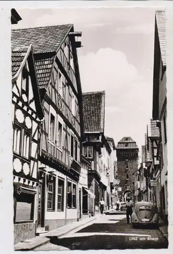5460 LINZ, Strassenpartie, VW - Käfer, 1960