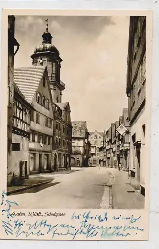 7080 AALEN, Schulgasse, 1954