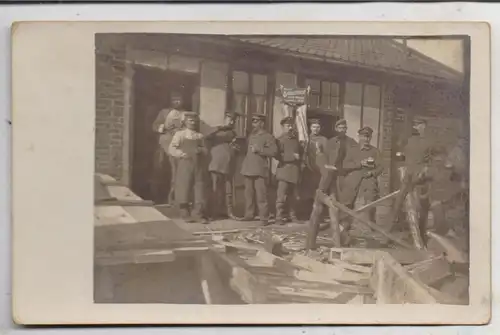 MILITÄR - 1.Weltkrieg, Schlachtfest 1.April 1916, Loup Pendu, Photo-AK