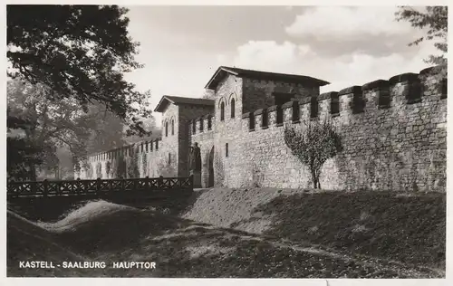 6380 BAD HOMBURG, Saalburg, Haupttor, Landpoststempel Saalburg - Kastell, Brfm. fehlt