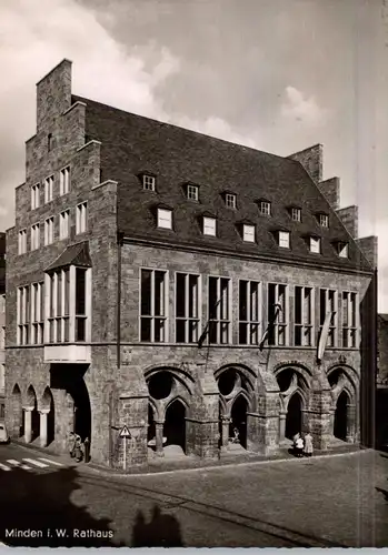 4950 MINDEN, Rathaus, 1962