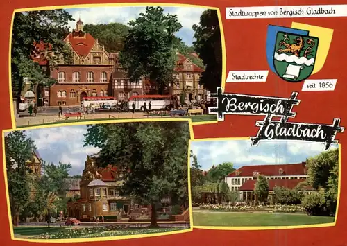 5060 BERGISCH GLADBACH, Mehrbild - AK