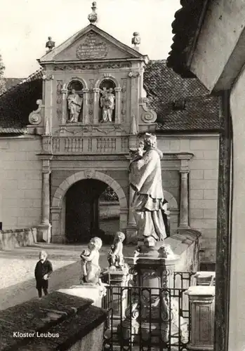 NIEDER - SCHLESIEN - LEUBUS / LUBIAZ, Kloster, Nachkriegskarte