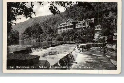0-6823 BAD BLANKENBURG, Kurhaus Chrysopras Löscheshall, 1960